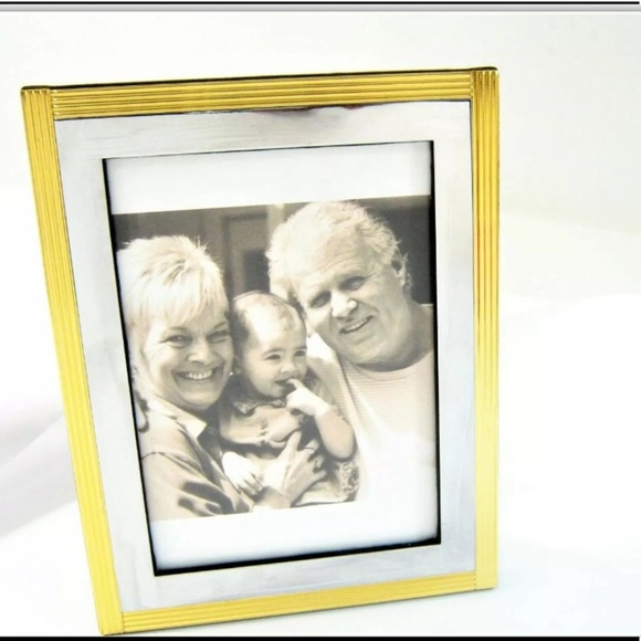 𝅺Solid brass photo frame with lacquer finish - Picture 4 of 4